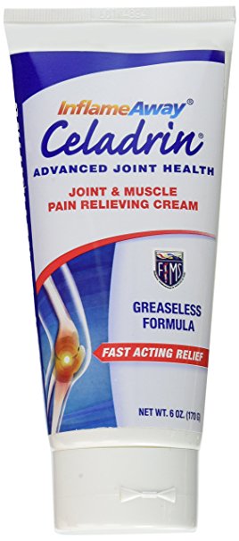 InflameAway Celadrin Cream - Advanced Joint & Muscle Pain Relieving Cream - 6 oz