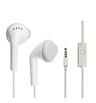GEN Earphones with Ultra Bass & Dolby Sound 0.33 mm Jack for All Samsung/Anroid/iOS Devices - (White-C17)
