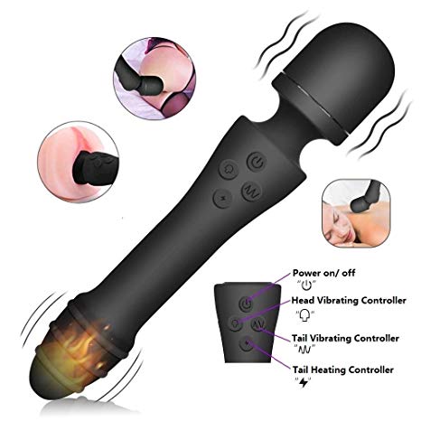 Vibrator Gspot Dildo for Women Vibe for Intense Frequent Orgasm, Adult Sex Toy for Solo Couple Relaxing and Flirting,7 Modes and 107.6°F Heated for Realistic Vaginal Clitoris Stimulation Massage Wand