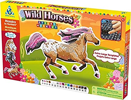 The Orb Factory Limited Sticky Mosaics Wild Horses