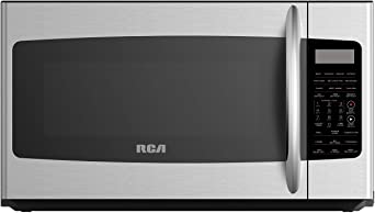 RCA RMW1749-SS, Microwave Oven with Sensor, Convection and Grill Function, 1.7 Cubic Feet-Stainless Steel, cu ft