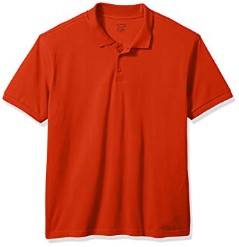 Classroom Men's Short-Sleeve Pique Polo Shirt
