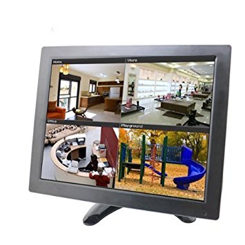 Sourcingbay MOT-YT10 10.1-Inch CCTV TFT LCD Monitor with AV, HDMI, BNC, VGA Input (Black)