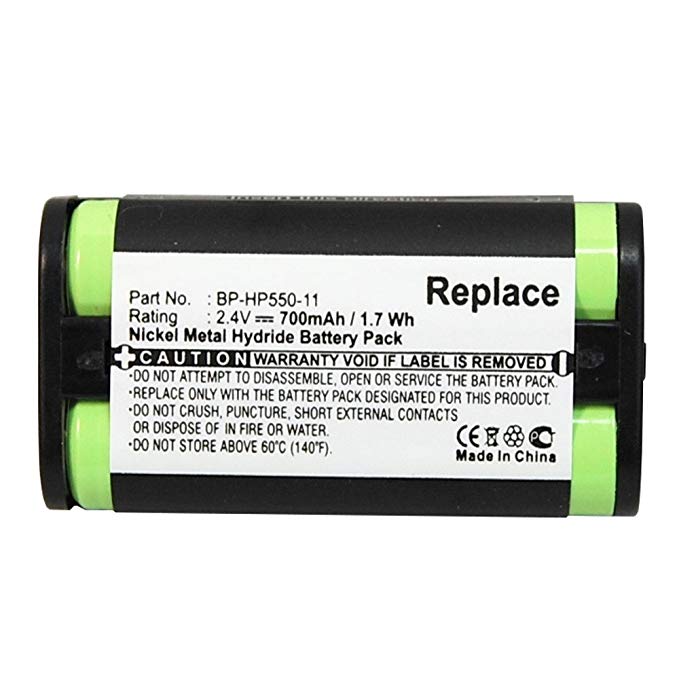 HQRP Battery for Sony BP-HP550-11 fits MDR-RF925 MDR-RF925R MDR-RF925RK MDR-RF970 MDR-RF970RK MDR-RF4000 MDR-RF4000K MDR-RF810 MDR-RF810RK MDR-RF840 MDR-RF840RK MDR-RF850 MDR-RF850RK MDR-RF860 MDR-RF860RK Wireless Stereo Headphone System