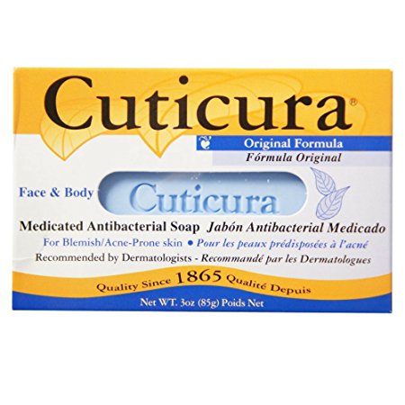 Cuticura Antibacterial Soap Original Formula 3 oz (Packs of 3)