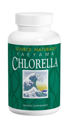 Source Naturals Yaeyama Chlorella 200mg, A Complete Vegetarian  Protein, 300 Tablets