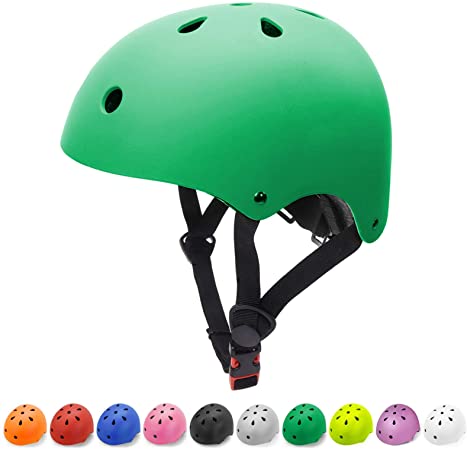 Glaf Kids Bike Helmet Toddler Helmet Children Multi-Sport Helmet CPSC Certified Impact Resistance Ventilation Adjustable Helmet Skateboard Cycling Helmet