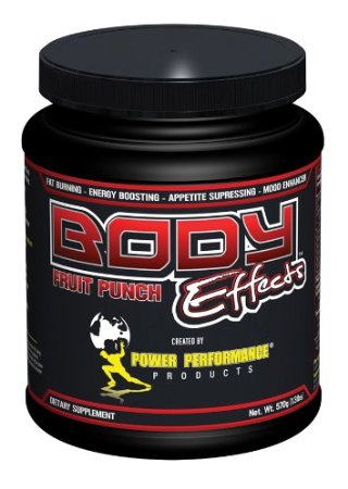 Power Performance Products Body Effects - the Ultimate Weight Loss, Fat Burning, Energy Boosting, Appetite Suppressing, Mood Enhancing and Muscle-Defining Supplement - Fruit Punch