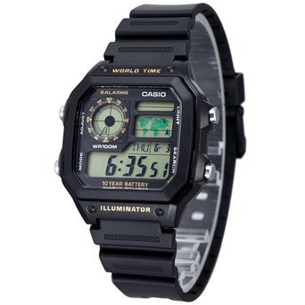 Classic Black Watch AE1200WH-1B