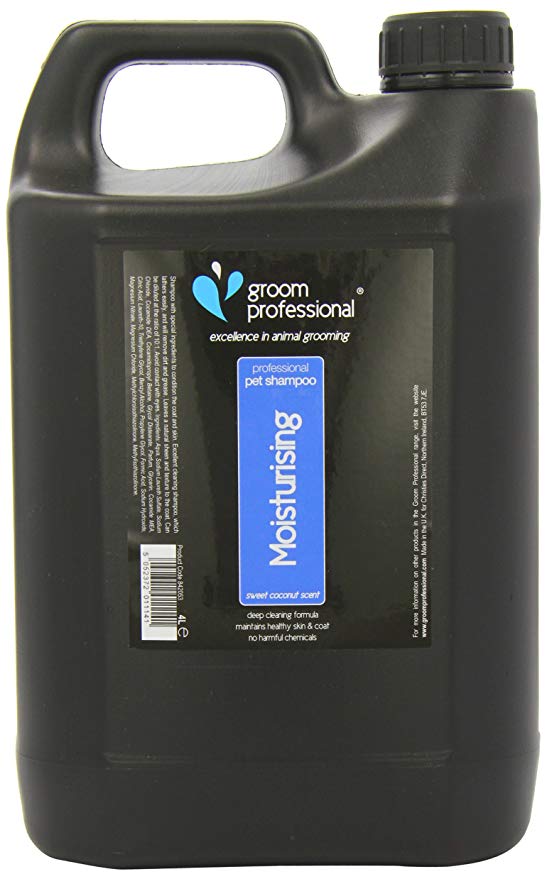 Groom Professional Coconut Moisturising Shampoo, 4 Litre