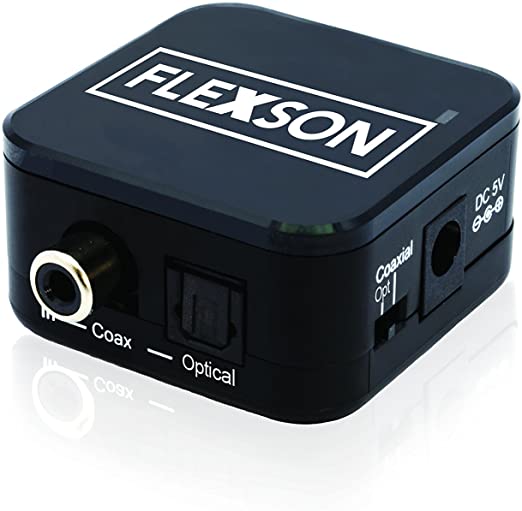 FLEXSON FLXC2O1021 Digital Coaxial to Optical Audio Converter