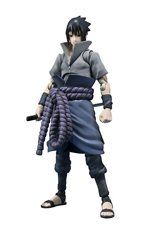 Bandai Tamashii Nations S.H. Figuarts Sasuke Uchiha "Naruto Shippuden" Action Figure