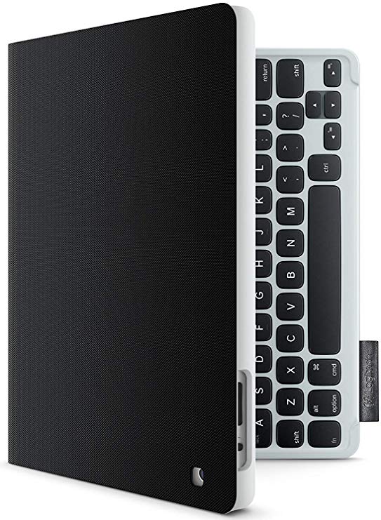 Logitech Folio Case with Integrated Bluetooth Keyboard for iPad 2 and iPad (3rd and 4th Generation) - Bulk Packaging - Carbon Black