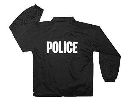 Rothco Lined Coaches Jacket / Police in Black