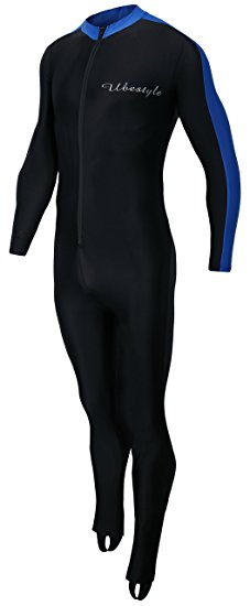 Ubestyle Lycra Full Body Sports Skins Rash Guard Swimsuit - Diving Snorkeling Swimming