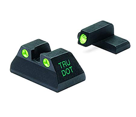 Meprolight Heckler & Koch Tru-Dot Night Sight for USP compact. Fixed set with green rear and front sight