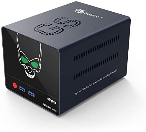 Beelink GS-Kingx Andriod 9.0 Coreelec TV Box, Amologic S922X-H 6 Core, 4GB DDR4 64GB eMMC, 4k@75Hz,2.4/5.8G Dual WiFi BT4.1,Support 32TB HDD,NAS  SAMBA