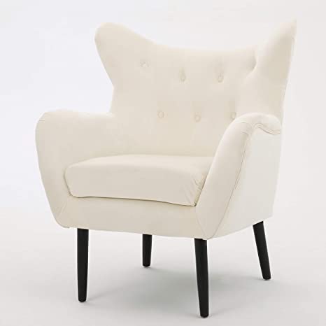 Christopher Knight Home Alyssa Arm Chair, Ivory