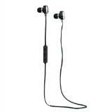 Bluetooth HeadsetYINENN Bluetooth Wireless Sports Headphone With Mic Sport In-Ear Bluetooth 41 Wireless Stereo Headset With Magnetic Earphone For Apple Samsung And Bluetooth Device BLACK