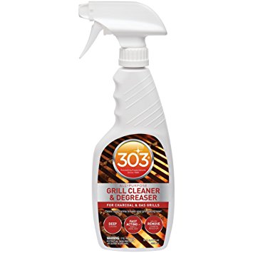 303 Grill Cleaner and Degreaser - Professional Strength, Biodegradable for BBQ Grills and Grates, 16 fl. oz. spray