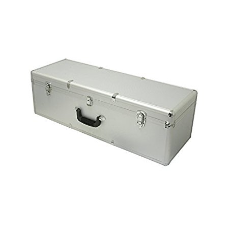 SRA Cases EN-AC-FG-C403 Aluminum Hard Case Tool Box with Foam Block, 34 x 11.7 x 10.6 Inches