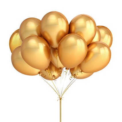 LeeSky 100 Pack 12 Inches Gold Balloons for Wedding Baby Shower Reunions Carnival Party Christmas Birthdays Decoration Accessories & Party Favors