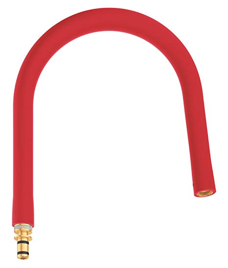 GROHE 30321DG0 Essence GrohFlexx Kitchen Hose-Red