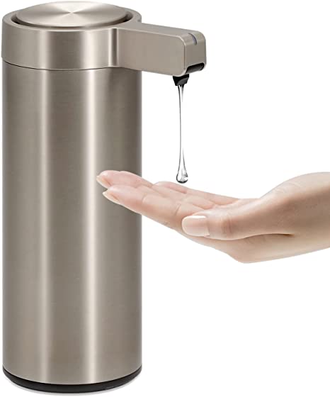 LAOPAO Automatic Soap Dispenser Hand Free Countertop Soap Dispensers 9oz Touchless Soap Pump Dish Soap Dispenser for Kitchen & Bathroom Xmas Gift 270ml