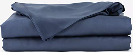 Hotel Sheets Direct 100% Bamboo Duvet Cover (Twin/Twin-XL, Navy Blue)