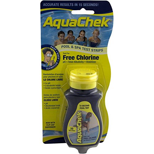 Aquachek Yellow Pool & Spa Test Strips