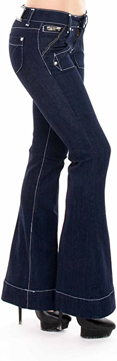 VIRGIN ONLY Women's Classic Fit Bootcut Jeans