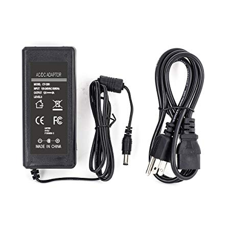 BZONE DC 12V MAX 6A Switching Power Supply Power Adapter For LED Strip Light Rope Lights