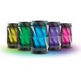 iHome iBT74 Color Changing Bluetooth Rechargeable Speaker System with Speakerphone