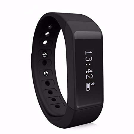 Smart Bracelet,ELEGIANT I5 Plus Waterproof Bluetooth 4.0 Sports Bracelet Pedometer Tracking Calorie Health Wristband Sleep Monitor For Samsung Andriod Smart Phones   Sports Bracelet Band