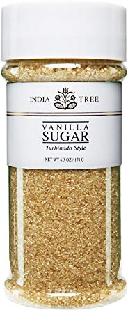 India Tree Vanilla Sugar, 6.3 Ounce