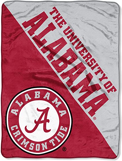 Officially Licensed NCAA "Halftone" Micro Raschel Throw Blanket, 46" x 60", Multi Color