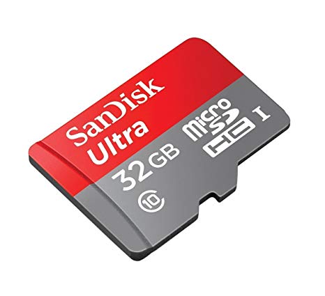 Professional Ultra SanDisk 32GB MicroSDHC Raspberry Pi 3 Model B  card is custom formatted for high speed, lossless recording! Includes Standard SD Adapter. (UHS-1 Class 10 Certified 80MB/sec)