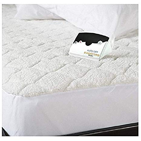 Biddeford 5304-9051128-100M Quilted Sherpa Electric Heated Mattress Pad California King