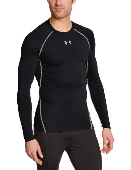 Under Armour Men's HeatGear Armour Long Sleeve Compression Shirt