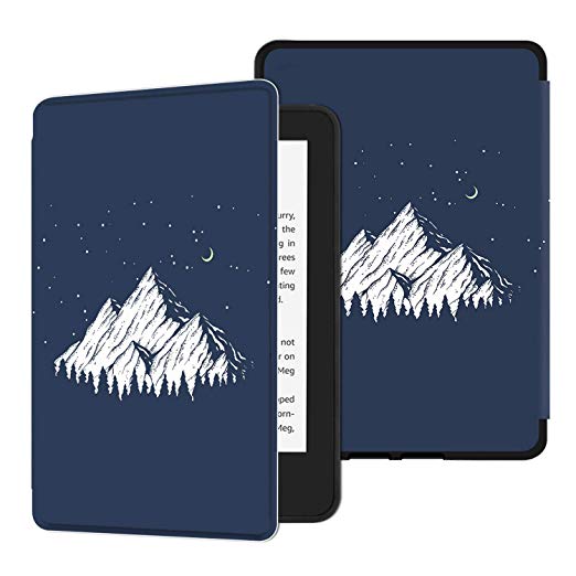 Huasiru Water-Safe Case for All-New Kindle Paperwhite (10th Generation-2018 Only - Will Not fit Prior Generation Kindle Devices), Mountain