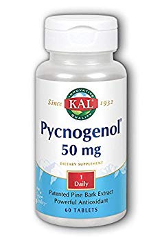 KAL 50 Mg Pycnogenol Tablets, 60 Count