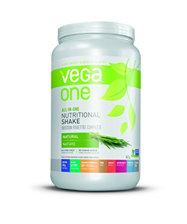 Vega One -Natural Unflavoured (862g = 31oz) Brand: Vega