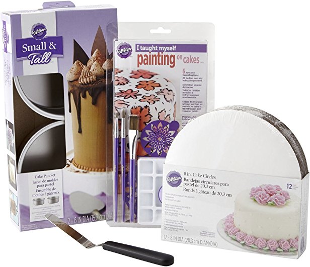 Wilton I Taught Myself Painting on Cakes Set, 22-Piece