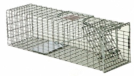 Safeguard Model 50450 Live Cage Trap Front Release 18" x 5" x 5" for squirrels, rats, muskrats