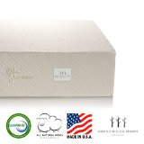 Brentwood Home 13-Inch Gel HD Memory Foam Mattress Made in USA CertiPUR-US 25 Year Warranty Natural Wool Sleep Surface and Bamboo Cover King
