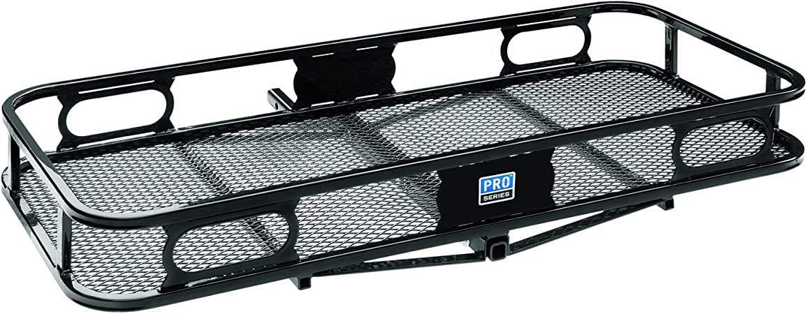 Pro-series 63155 Rambler Hitch Cargo Carrier for 1-1/4” Receivers, Black