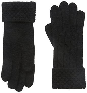 Phenix Cashmere Women's Cashmere-Blend Knit Gloves