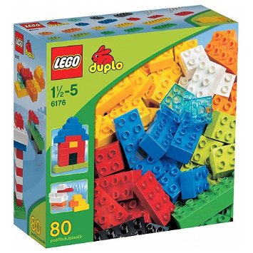 LEGO 6176 DUPLO Basic Bricks Deluxe (80 Pcs.)