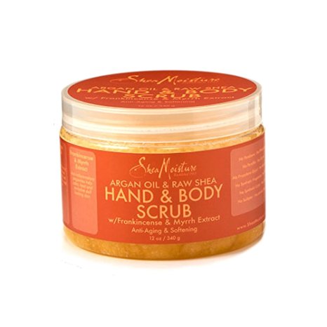 SheaMoisture 12 oz Argan Oil & Raw Shea Butter Hand & Body Scrub