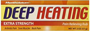 Mentholatum Deep Heating Pain Relieving Rub, Extra Strength, 2-Ounce Pack of 2